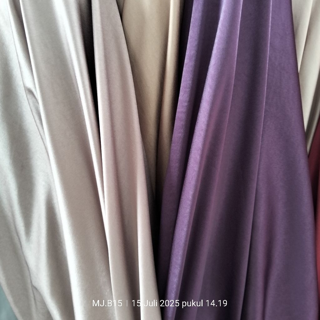 Kain Velvet Premium Mewah - Harga/0,5 m - Kain Velvet Meteran - Bahan Velvet Premium - Bahan Velvet 