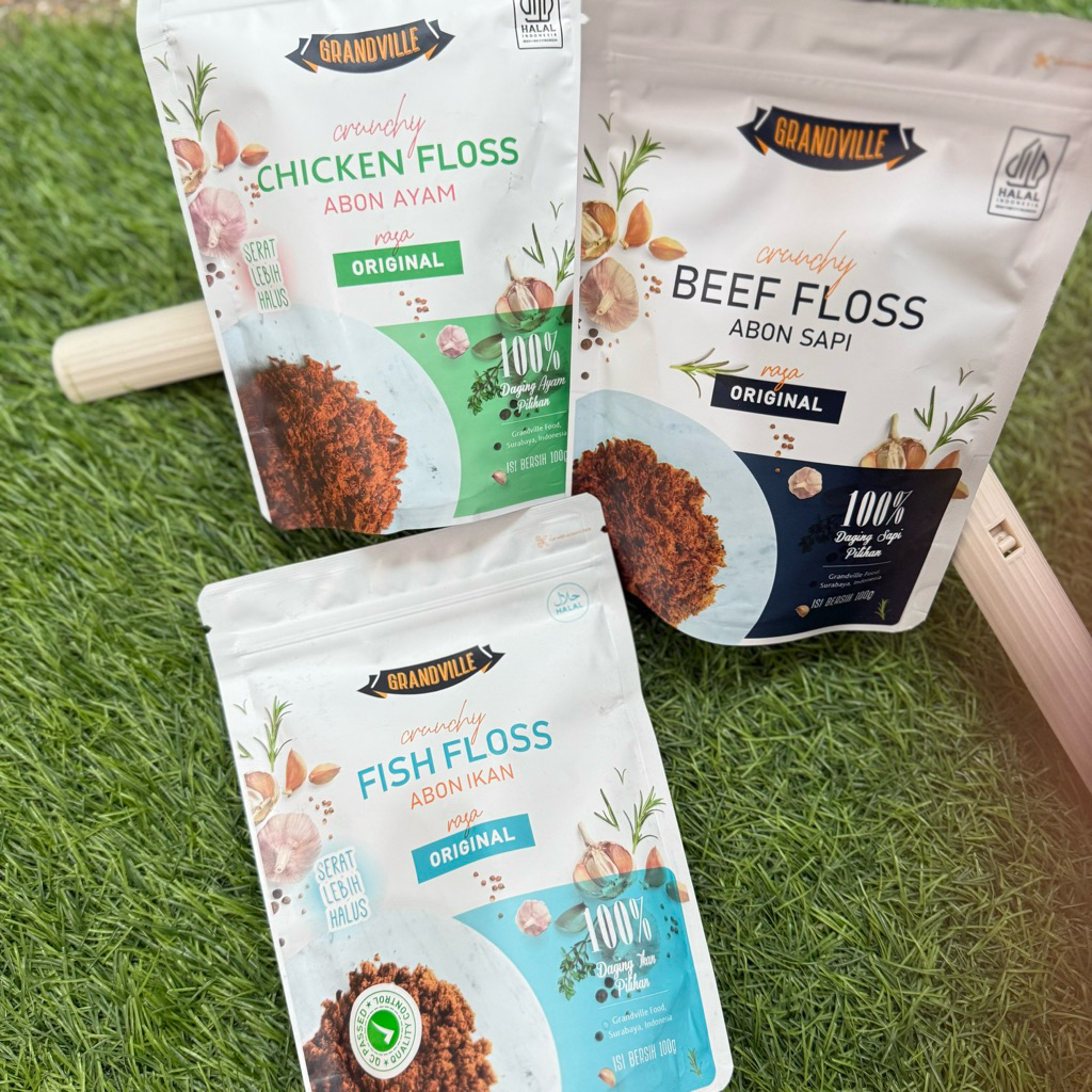 

abon Sapi, Ayam & Ikan GrandVille