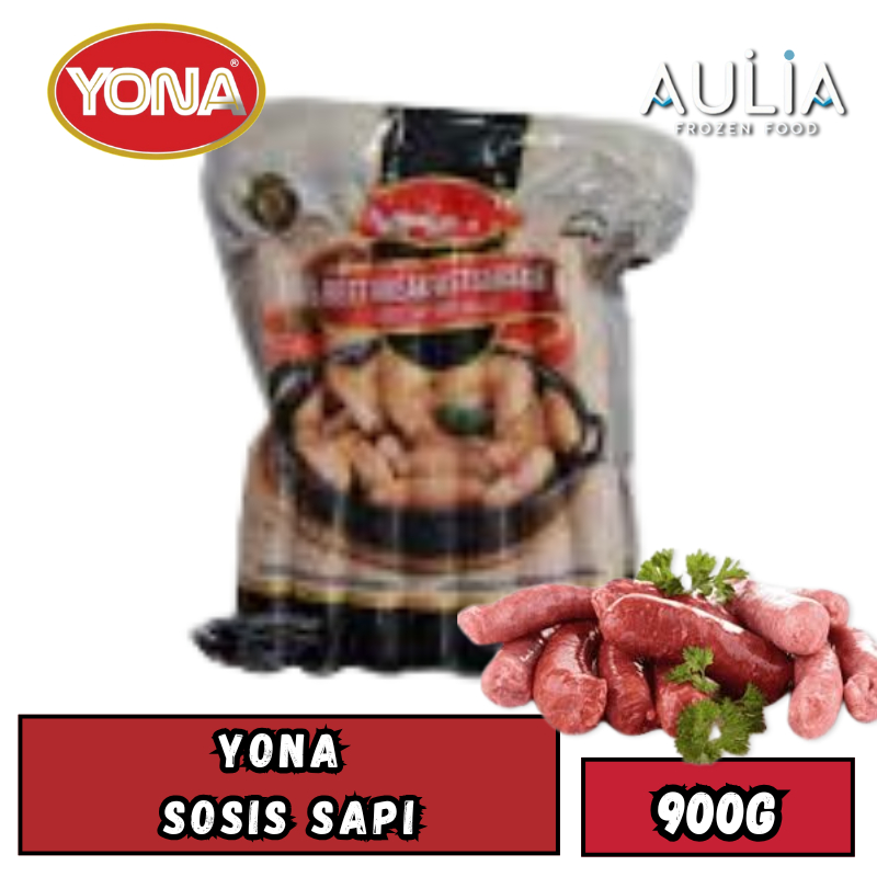 

Yona Sosis Sapi / Beef Breakfast Sausage 900g / Beef Breakfast Sausage - Yona 900G / Frozen Food Depok / Aulia Frozen Food