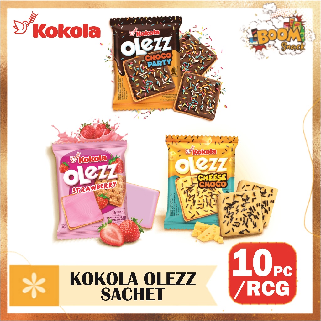 

Kokola Malkist Olezz Kemasan Sachet isi 10pcs