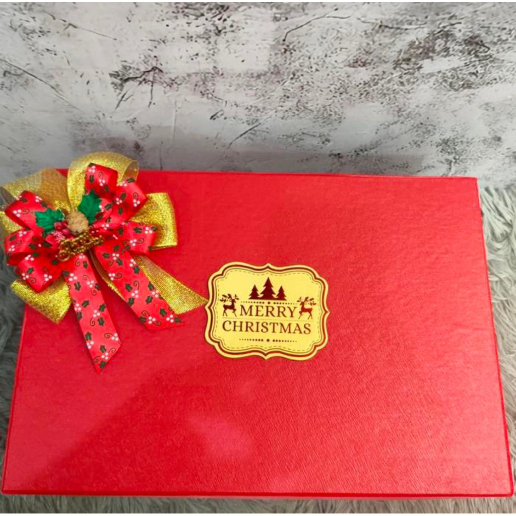 

Box natal hampers merah multifungsi-2Thema Natal hampers natal/parcel natal/box natal
