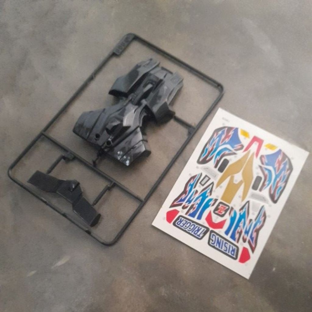 body AA rising trigger mini4wd decal