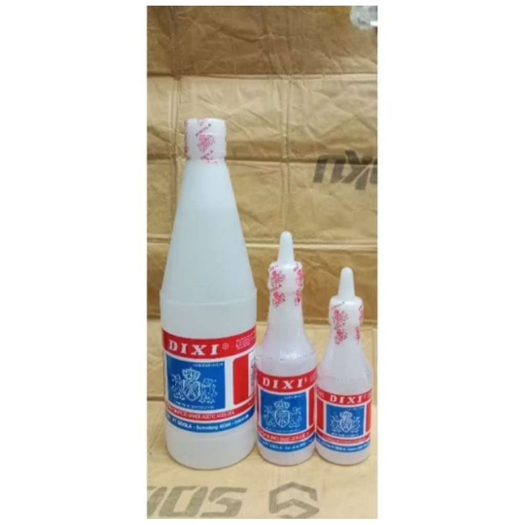 

cuka dixi, besar, tanggung,kecil