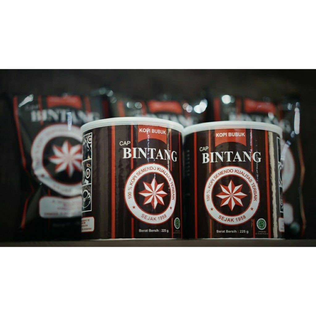 

Kopi Hitam Bubuk Cap Bintang Asli Semendo Kemasan Kaleng Stainless (Berat Bersih 225 Gram) : Harga Pas Rp.49.000 Per Kaleng (Ada Diskon Harga Jika Ambil Banyak Minimal 3 Pcs)