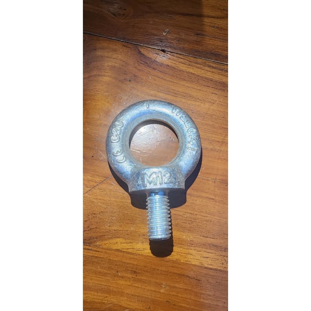 Eye Bolt M12 /Mata baut galvanis M12