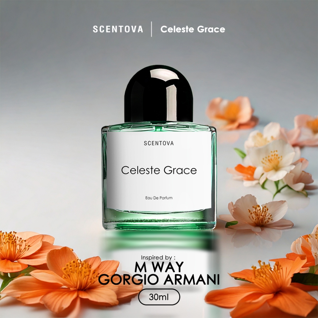 Scentova - My Way Armani - Parfum Pria dan Wanita Premium Tahan Lama - Fresh Aromatic Fougere FREE T