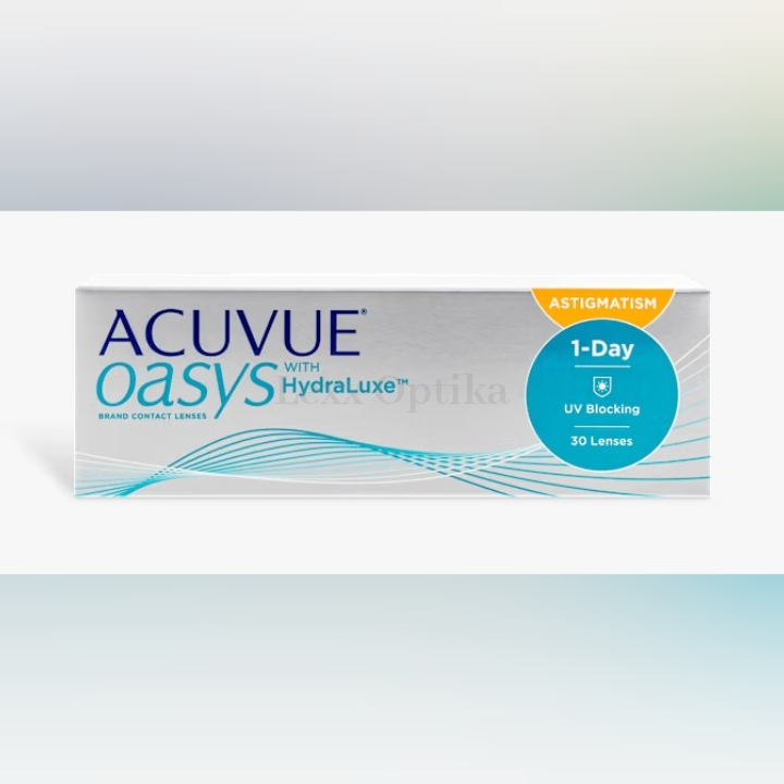 1-Day Acuvue Oasys with Hydraluxe Astigmatism Contact Lenses Cylinder / Softlens Silinder Harian