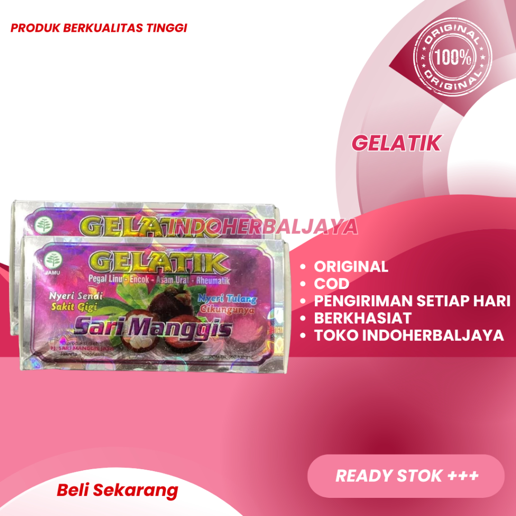 

Kapsul Gelatik Original 100 % (Sakit Gigi)