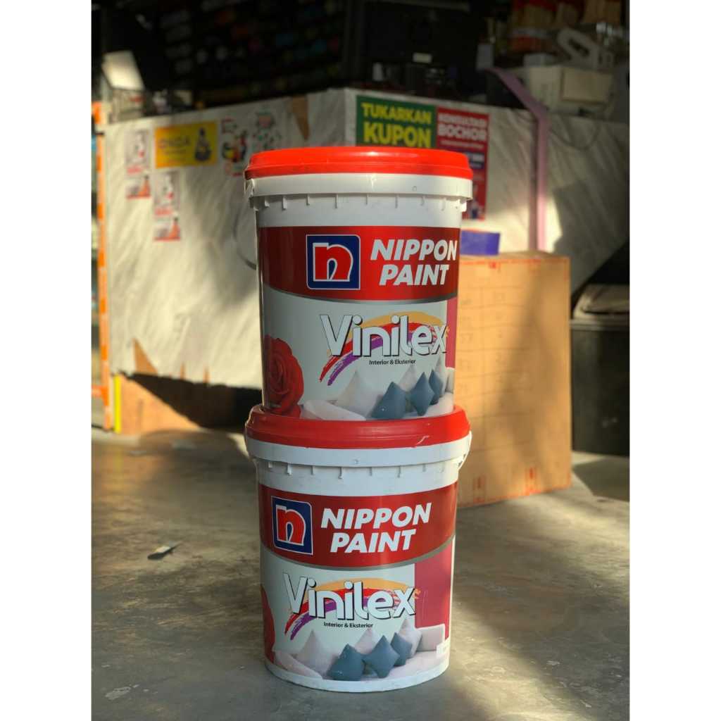 Vinilex 25 kg Cat Tembok interior eksterior / Cat Tembok / Cat Dinding 5kg / Nippon Paint