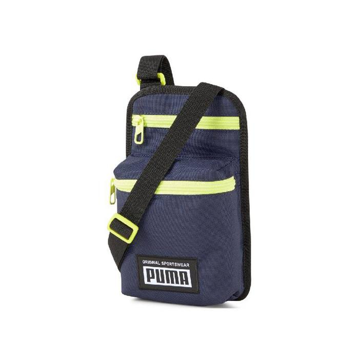 Tas slempang PUMA Academy Portable Peacoat NRGY Yello 07730412