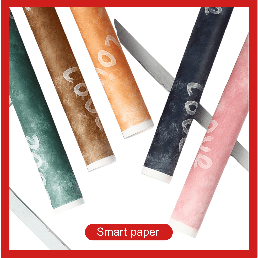 

Isi 20 LEMBAR Kertas Bunga Buket Motif Tulisan LOVE Flower Wrapping Paper LOVE Abstrak Cellophane KB063