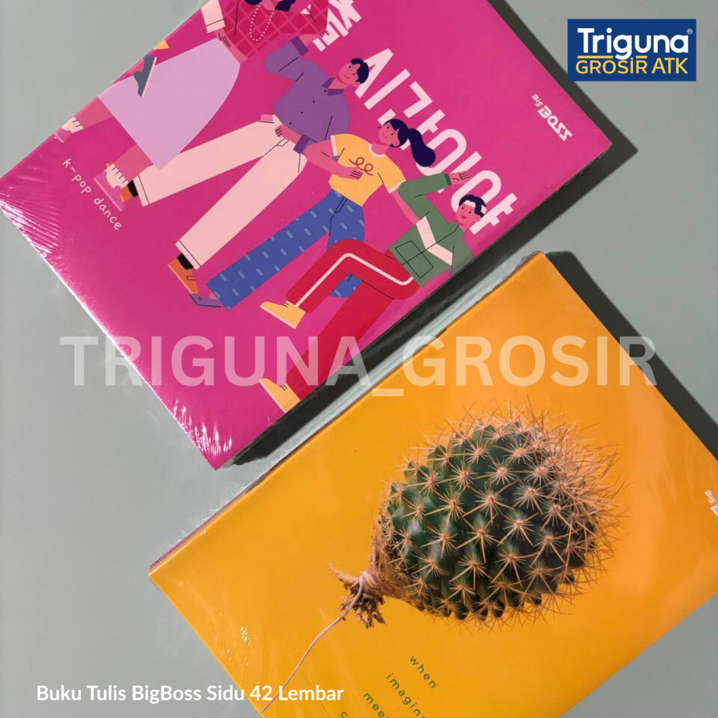 

Buku Tulis BigBoss Sidu 42 Lembar 1 Pack (6pcs)