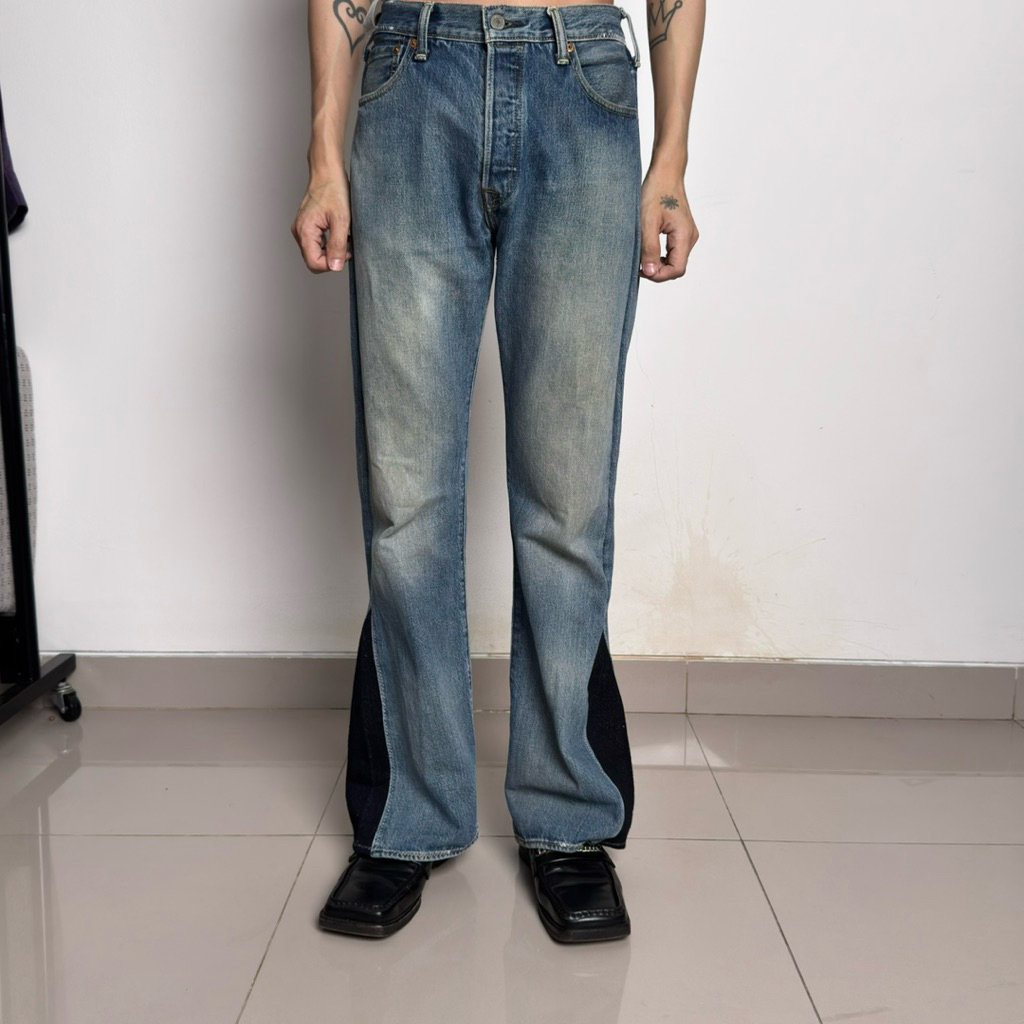 Lvs rework bootcut midwash