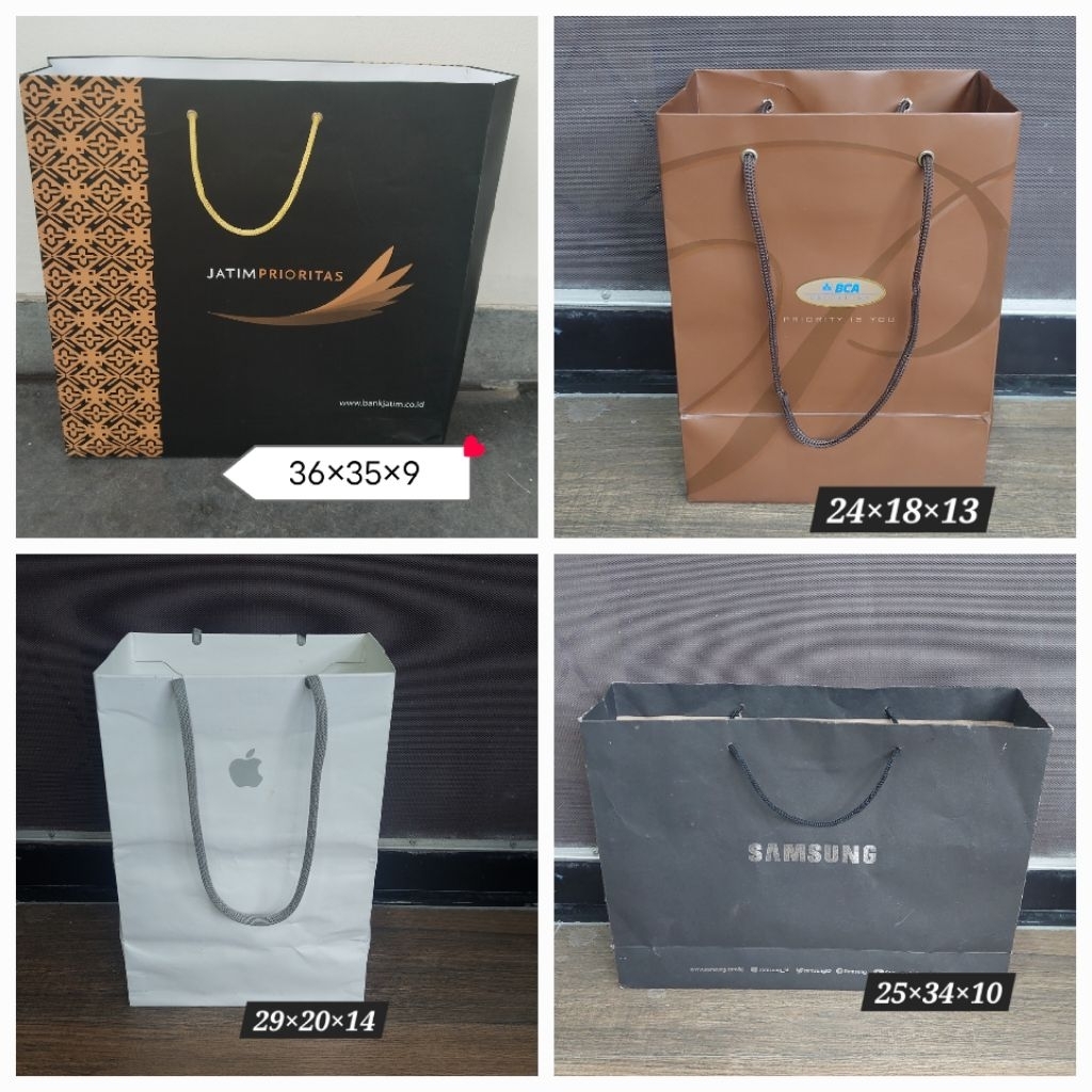 

TAS PB L - PAPER BAG BCA PRIORITAS JATIM PRIORITAS APPLE SAMSUNG