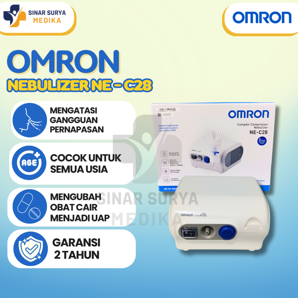 Nebulizer Omron NE-C28 / Alat nebulizer omron