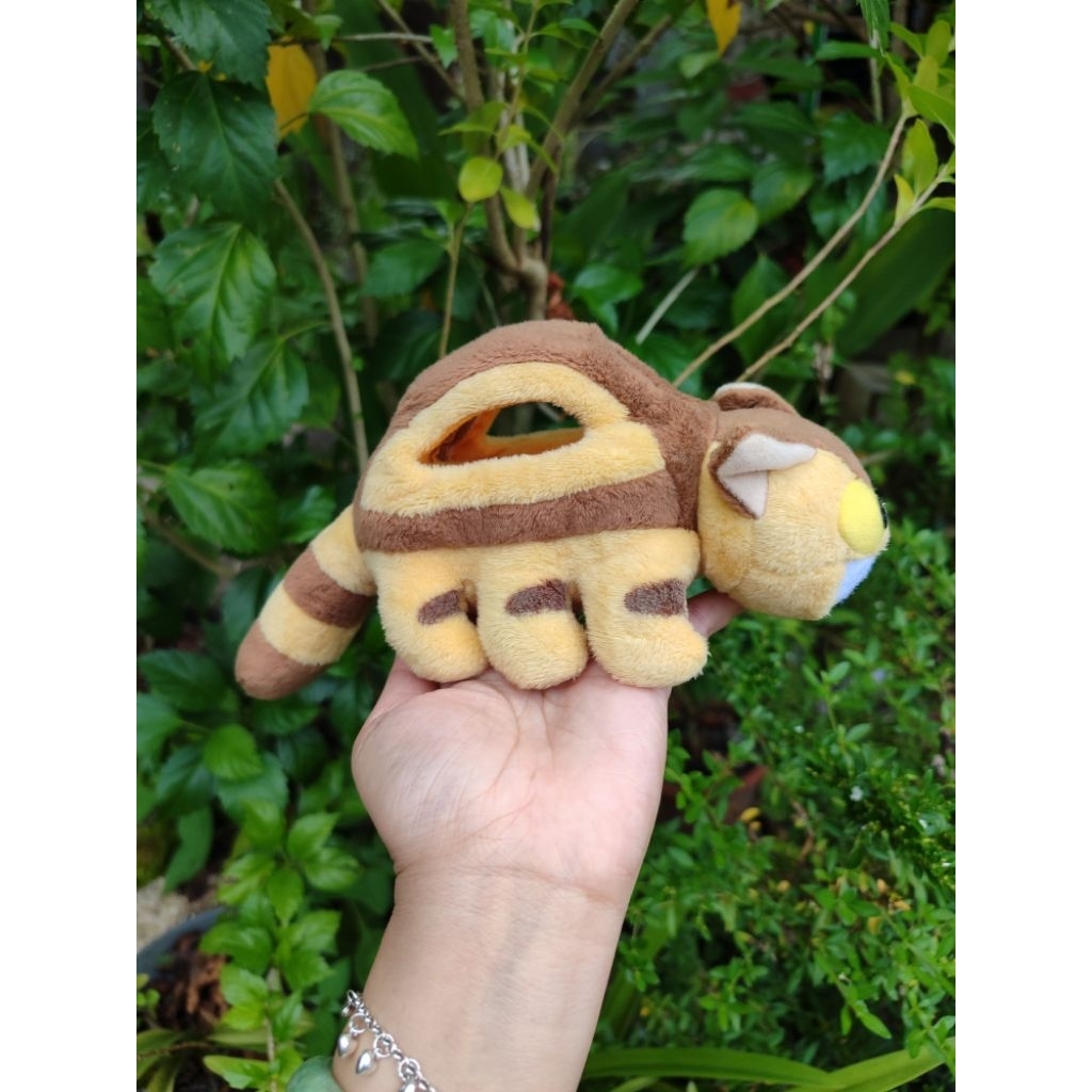 Boneka my neighbor totoro kitten bus (anak cat bus) original studio ghibli Museo darte ghibli