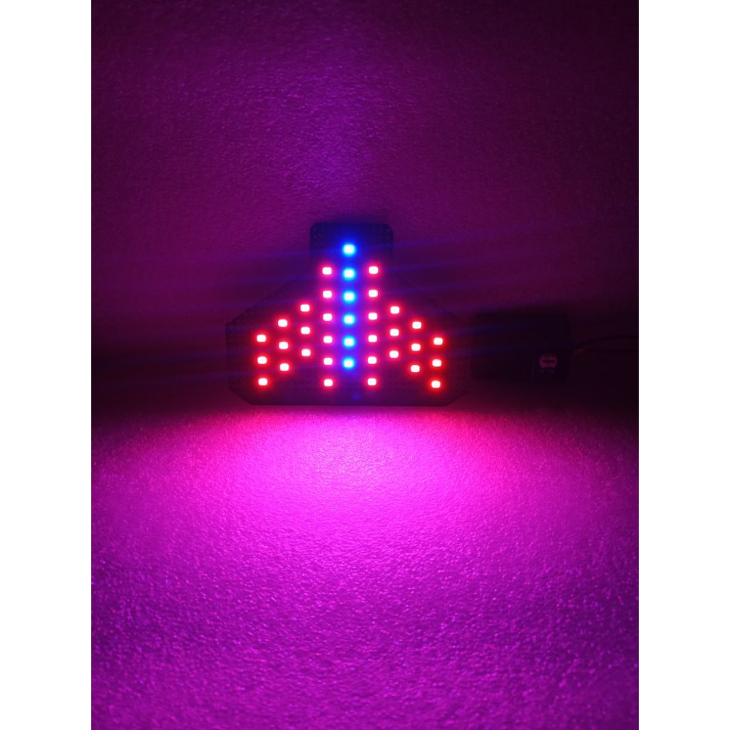 Lampu Stoplamp Running Led (merah biru) Untuk motor Beat DELUXE Beat ECO Beat STREET 8 mode kedipan 