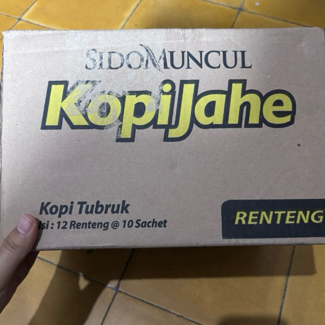 

A Grosir - Kopi Jahe Sidomuncul 1 dus isi 12 RTG