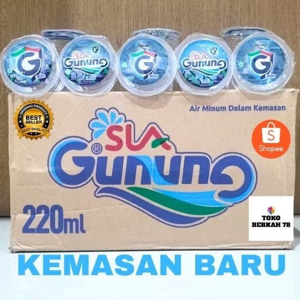 

Air Mineral Gunung Gelas / Air Gunung Gelas 220Ml ( Karton )