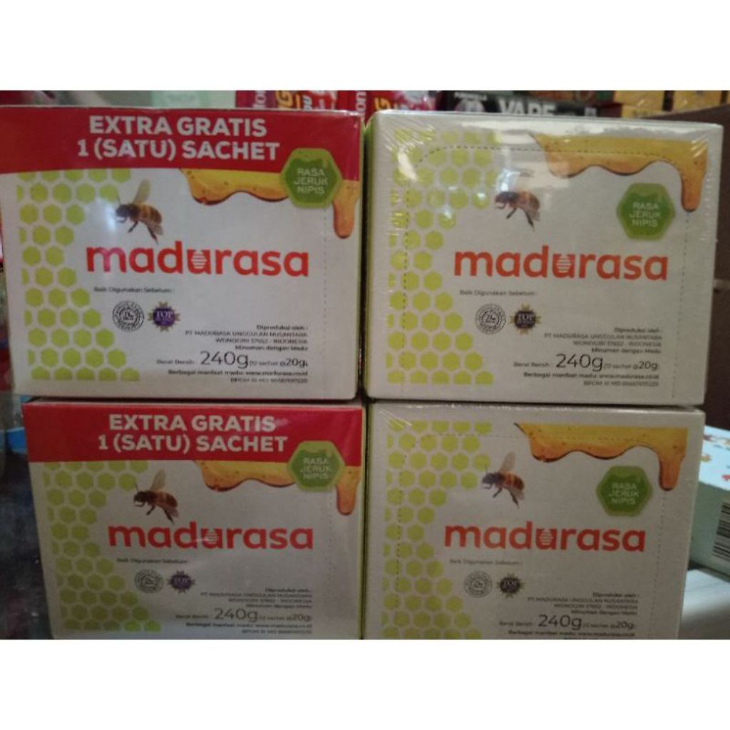 

Madurasa @20g Isi 12pcs/Kotak