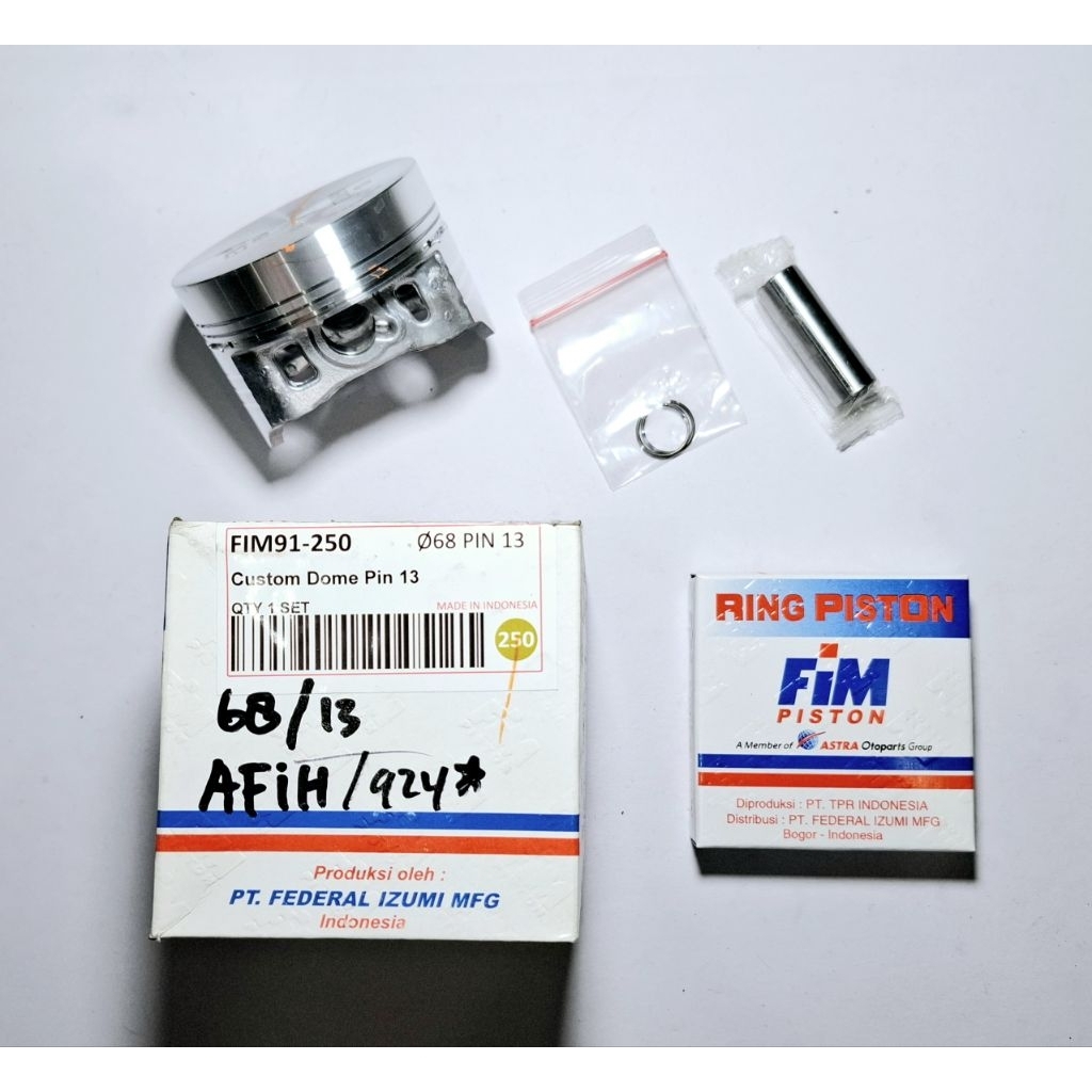 Piston kit /Seher Fim ukuran 68 pen 13