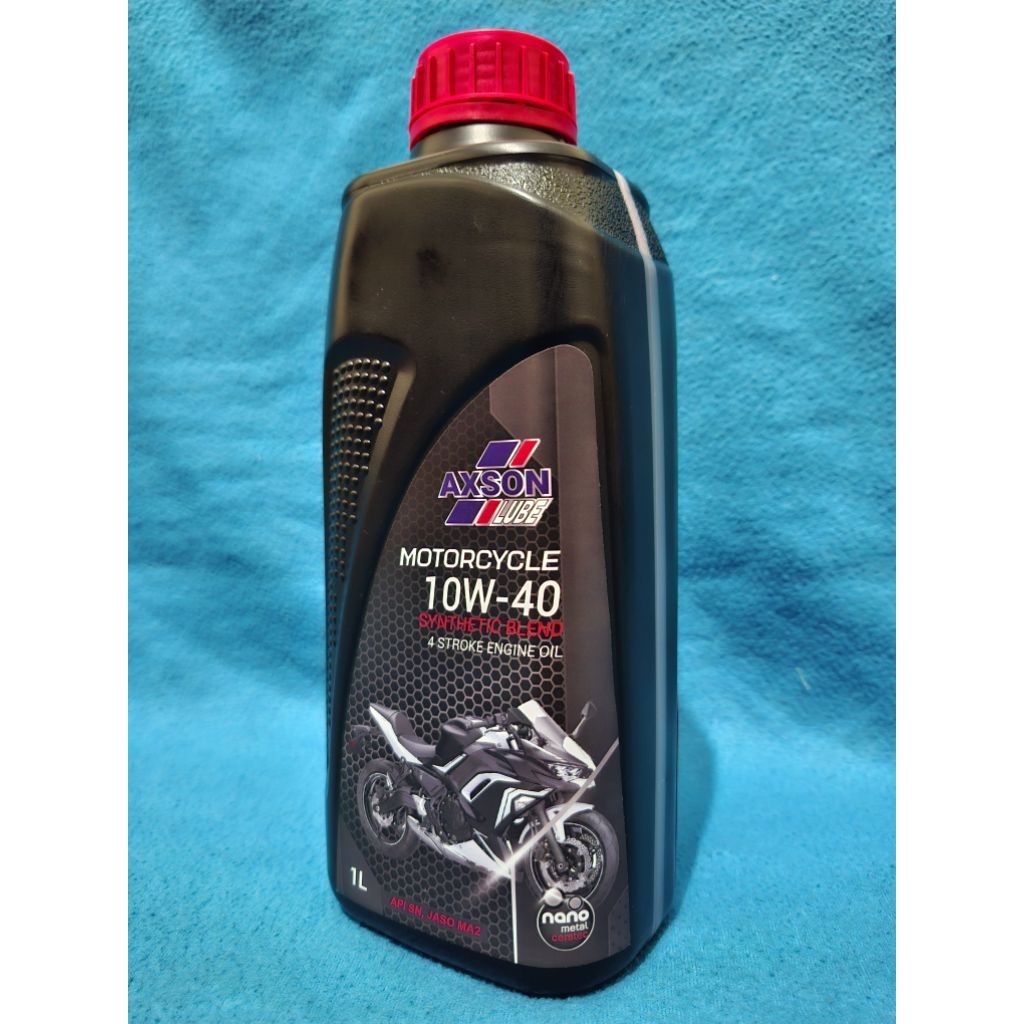 Axson 10w40 jaso ma 2 semi sintetic, original produk 1lt
