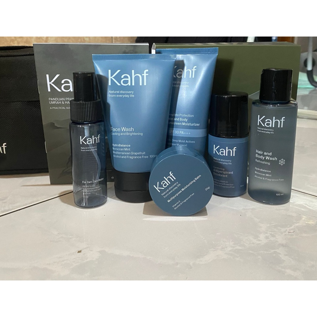 KAHF PAKET HAJI/TRAVELING BRIGHTENING SERIES