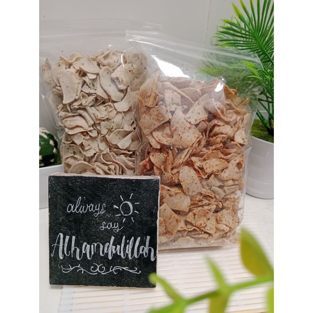 

Keripik Basreng Yuuzee (bakso goreng) renyah