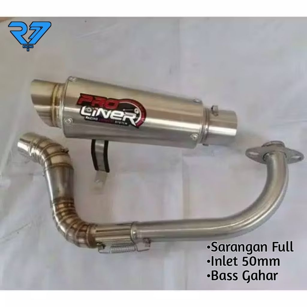 Knalpot Proliner Tr1 short Pnp Matic NMAX Aerox Mio dll