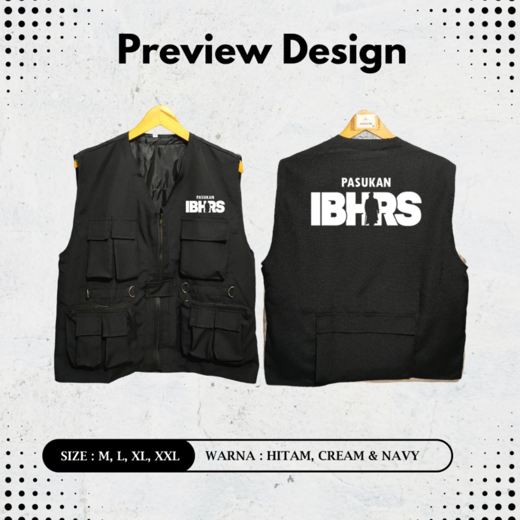 Rompi tactical dewasa army IB HRS