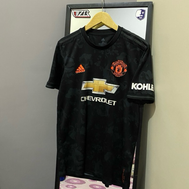 JERSEY OR1GINAL MANCHESTER UNITED THIRD 2019/2010 POGBA 6 - JERSEY SEPAKBOLA MANCHESTER UNITED THIRD