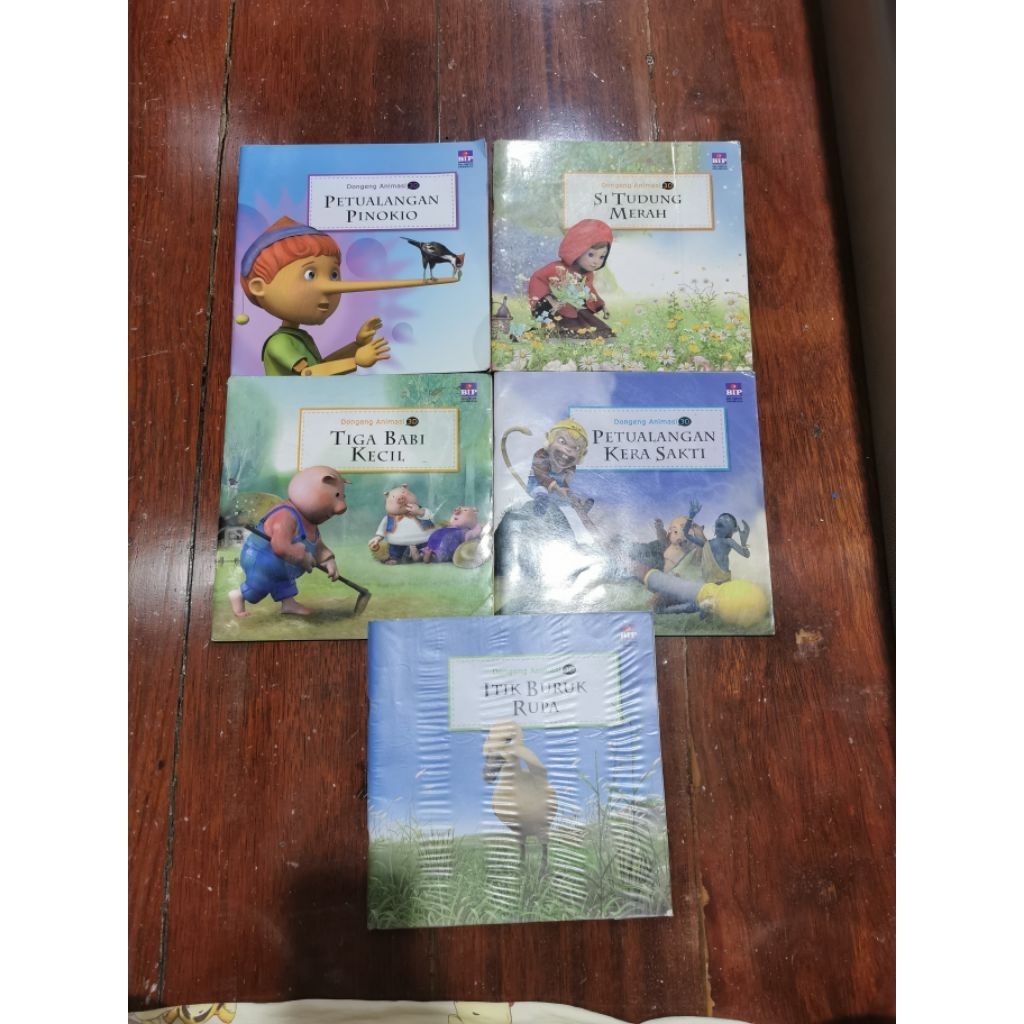 Buku Cerita Dongeng Animasi 3D Koleksi Pribadi