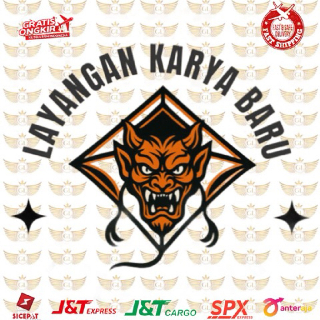 Layangan Aduan Palembang Kualitas Bagus Karya Baru Kite [ isi 50 Pcs ]