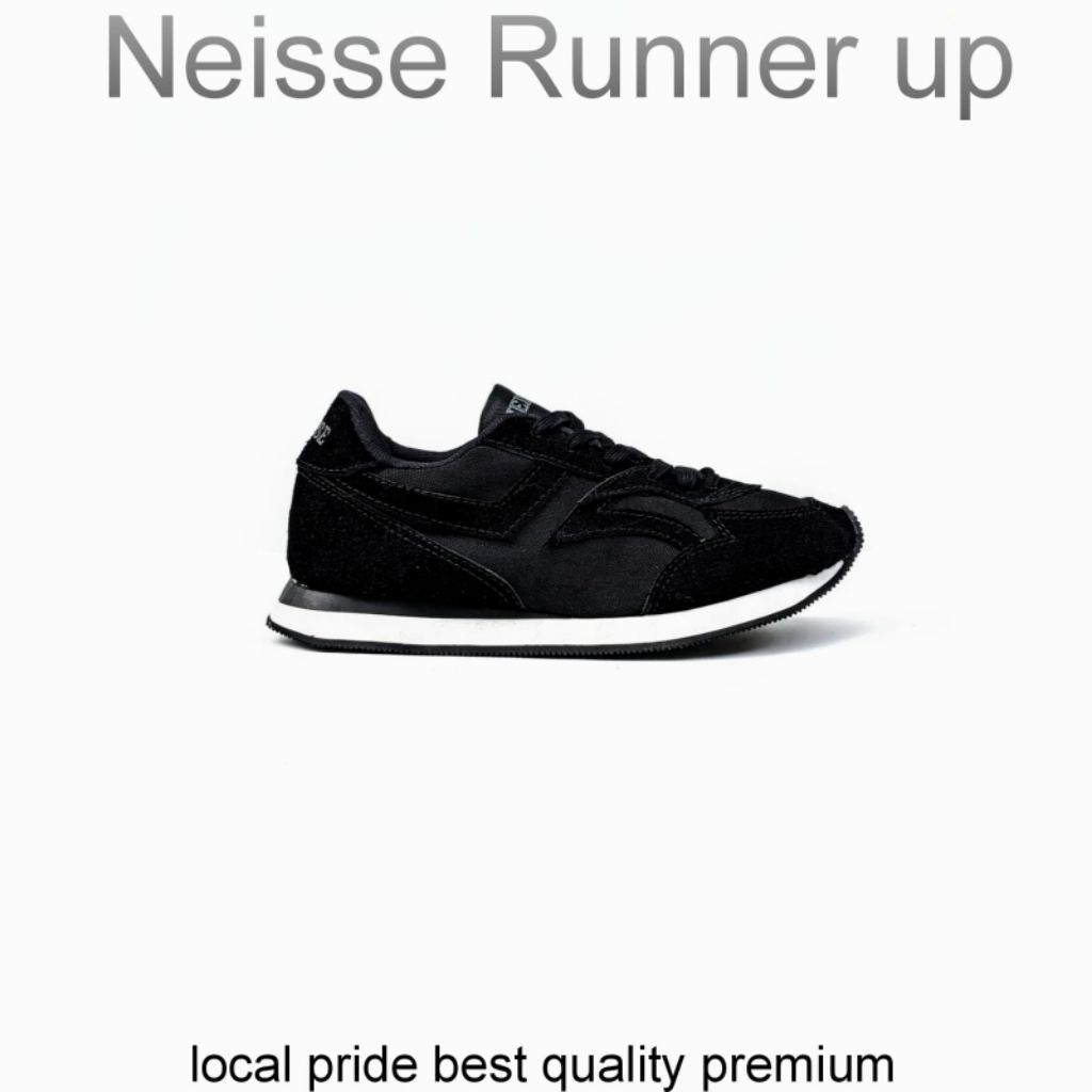 sepatu neisse runner up hitam