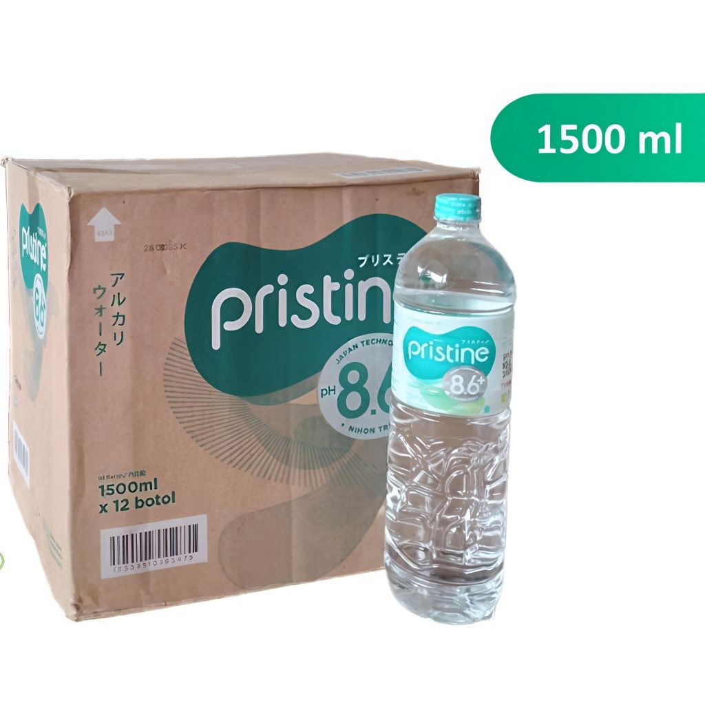 

Pristine 1500ml (1 Dus) - Pristine Water 8.6+ ; Air Minum Pristine