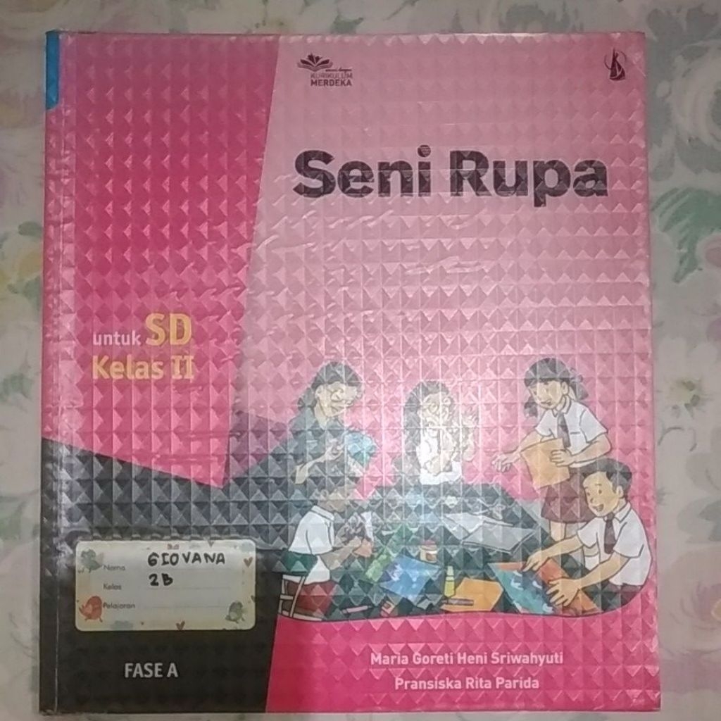 Buku Paket Seni Rupa kelas 2 by kanisius preloved