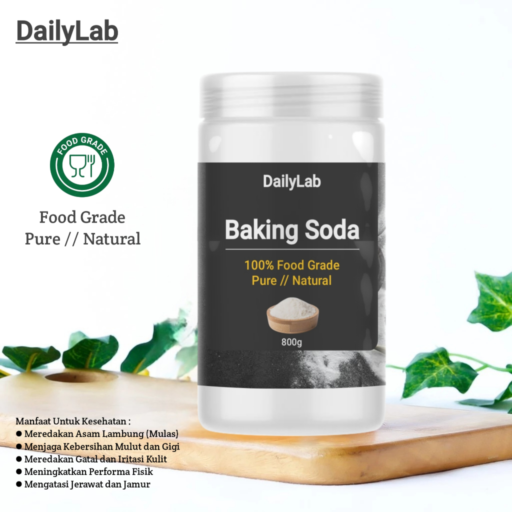 

Dailylab - Baking Soda Pure ( Baking Soda food grade pure // natural ) Baking Powder