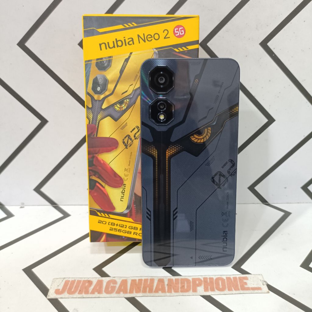 ZTE NUBIA NEO 2 5G 8/256GB HP BEKAS SECOND FULLSET