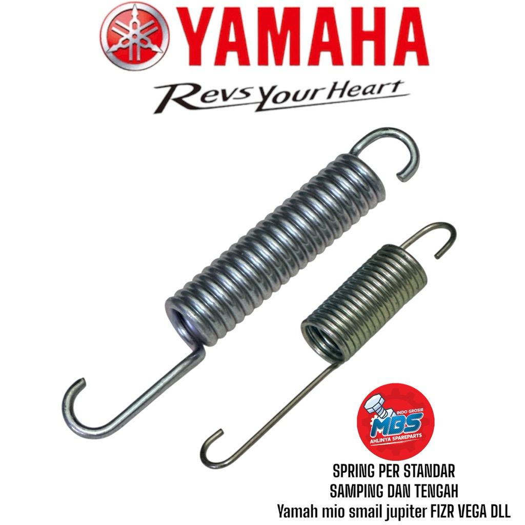 SPRING PER STANDAR TENGAH SAMPING SATU DUA YAMAHA MIO SMAIL SPORTI FINO SOUL JUPITER FIZR DLL ORI