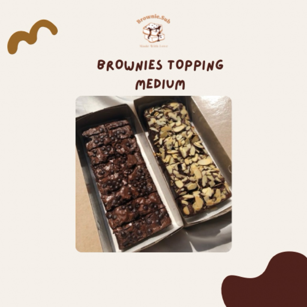 

Medium brownies | Fudgy brownies | Fudge brownies | Brownies panggang | Brownies oven | Brownies Creamcheese
