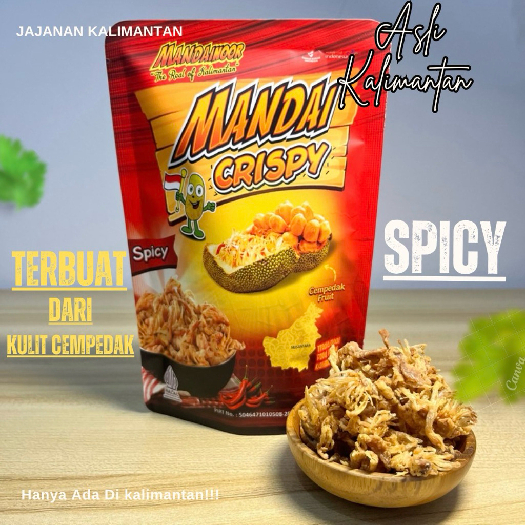 

Mandai Crispy Cempedak Spicy Asli Kalimantan