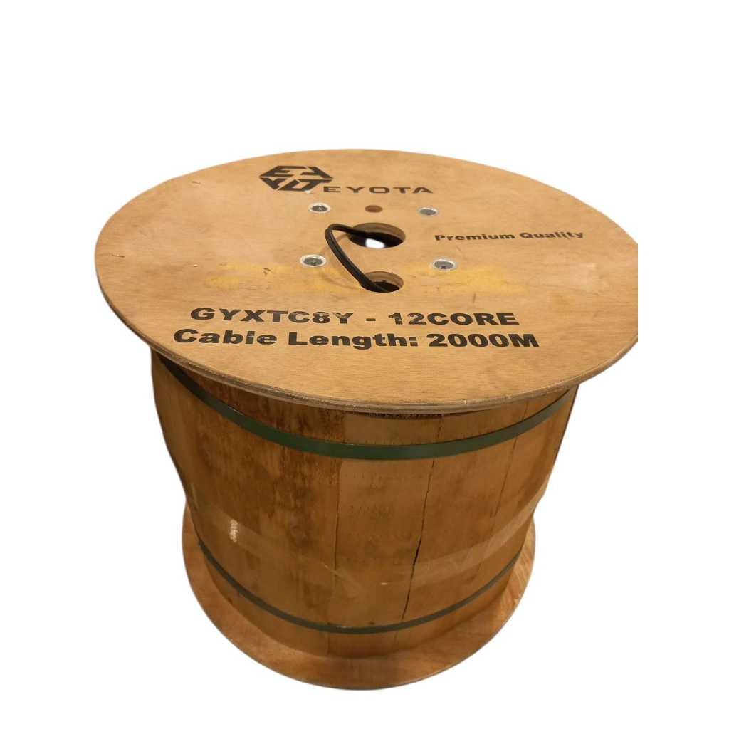 Eyota Kabel FO MINI FIG8 2Core 4Core 6Core 8Core 12Core 1000Meter 2000Meter Fiber Optik FIG 8 Premiu