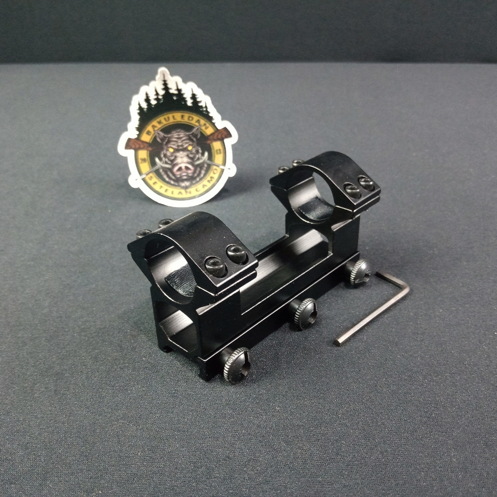 MOUNTING OD25 REL 22 TINGGI MODEL ONE PIECE / MONTING TELESKOP OD25 REL 22 (SC2222)