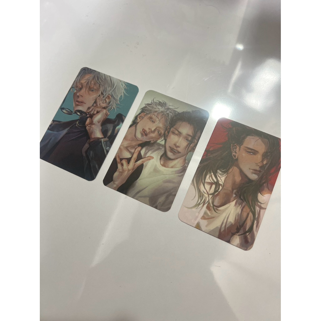 photocard jujutsu kaisen gojo geto satosugu