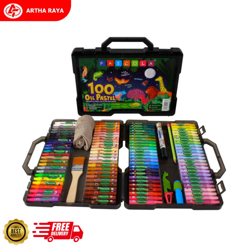

Crayon Pascola Oil Pastel 100 Warna