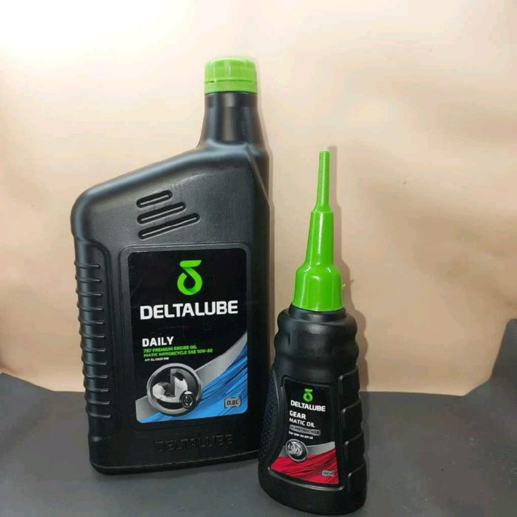 OLI MOTOR DELTALUBE 10W30 0.8L / DELTALUBE 10W40 0.8L / DELTALUBE OLI GEAR MATIC OIL 120ML
