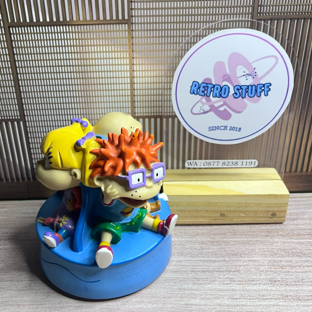 Figure Vintage Rugrats 2001 Universal Studios Hollywood Souvenir Cup