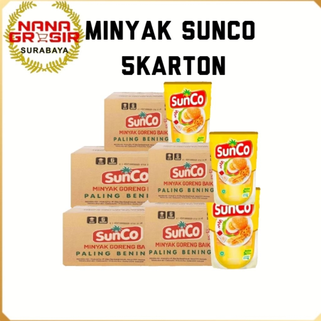 

Minyak Goreng Sunco Paket Promo 5 Karton