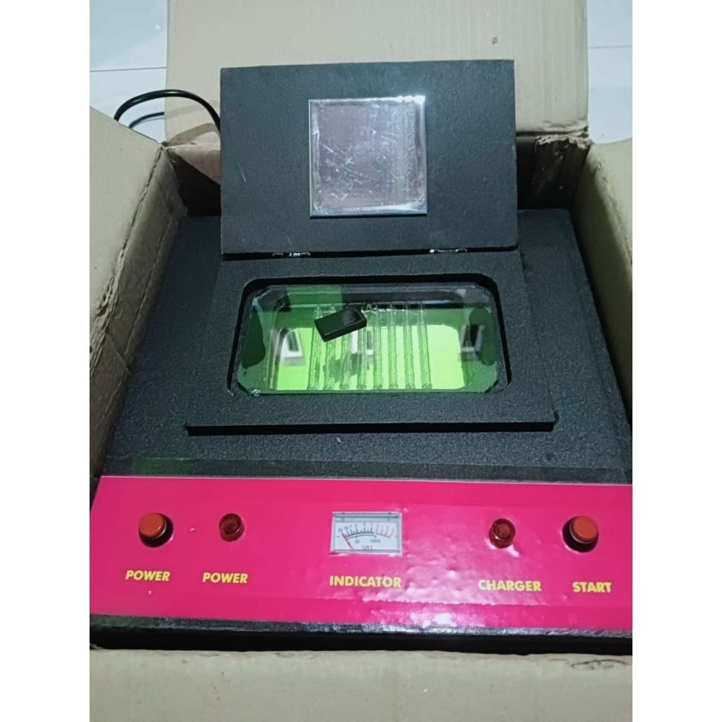 

mesin stempel flazz lampu 8 bonus mesin pemotong karet dan tinta garansi 2bulan