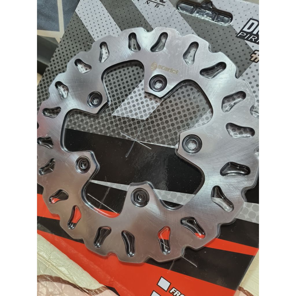 Piringan cakram vario 125 new lubang cakram 5 disc cakram depan motor vario 125 new